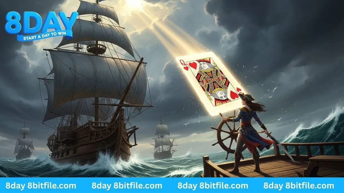 Nữ thuyền trưởng 8DAY chinh phục con tàu Victory Ark dưới sự dẫn lối của lá bài vàng