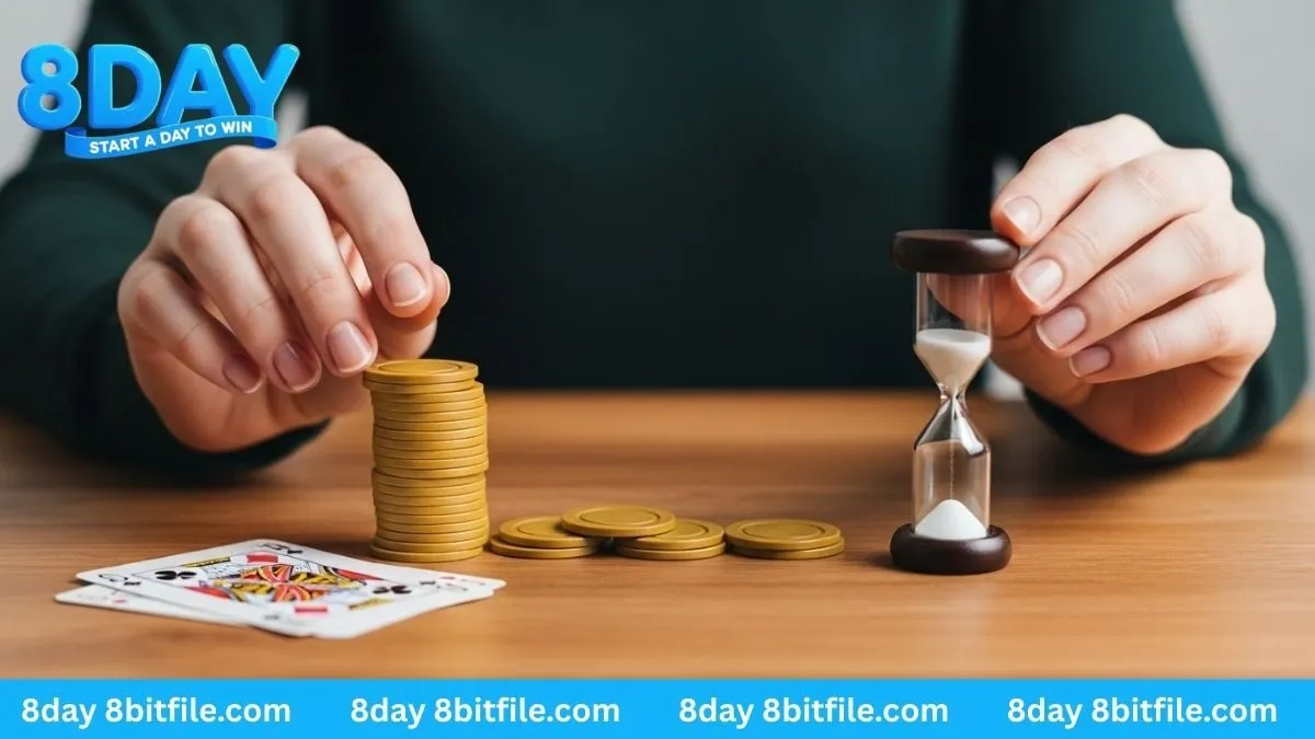 Người chơi lựa chọn kiểm soát thời gian và tiền bạc, đặt giới hạn cho việc chơi game có trách nhiệm tại 8DAY.