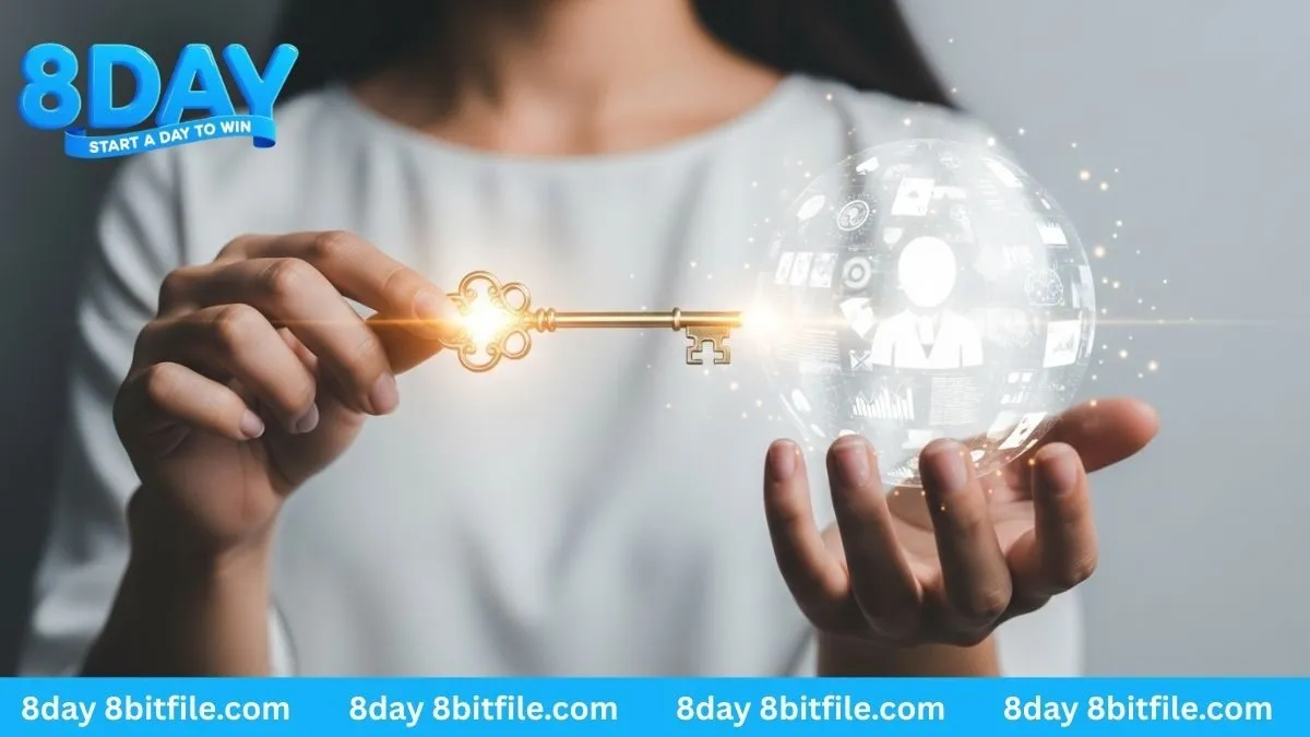 Người dùng 8DAY nắm quyền kiểm soát dữ liệu cá nhân của mình bằng chiếc chìa khóa vàng.